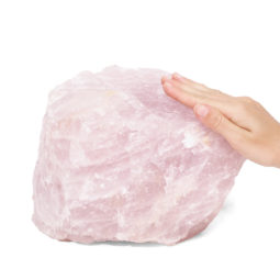 10.19kg Large Rose Quartz Rough J1770 | Himalayan Salt Factory