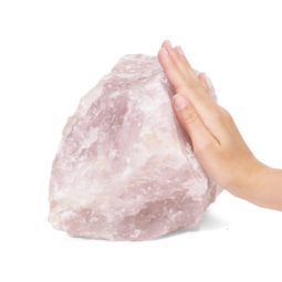 8.97kg Large Rose Quartz Rough J1772 | Himalayan Salt Factory