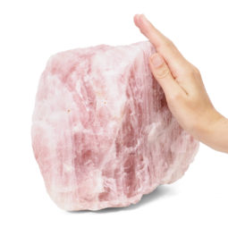 11kg Large Rose Quartz Rough J1775 | Himalayan Salt Factory