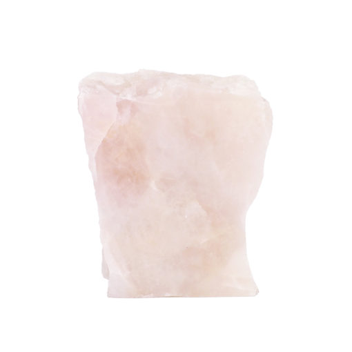 1.37kg Natural Rose Quartz Slab Self Stand J1784 | Himalayan Salt Factory