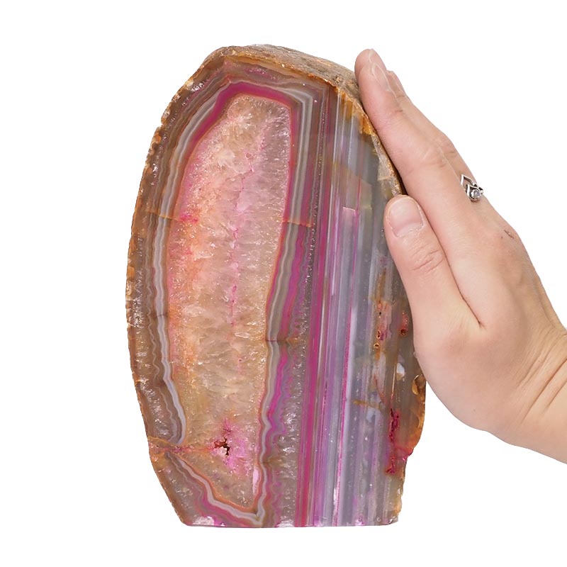 2.88kg Agate Crystal Lamp N1595 5 Agate Crystal Lamp N1595 | Himalayan Salt Factory