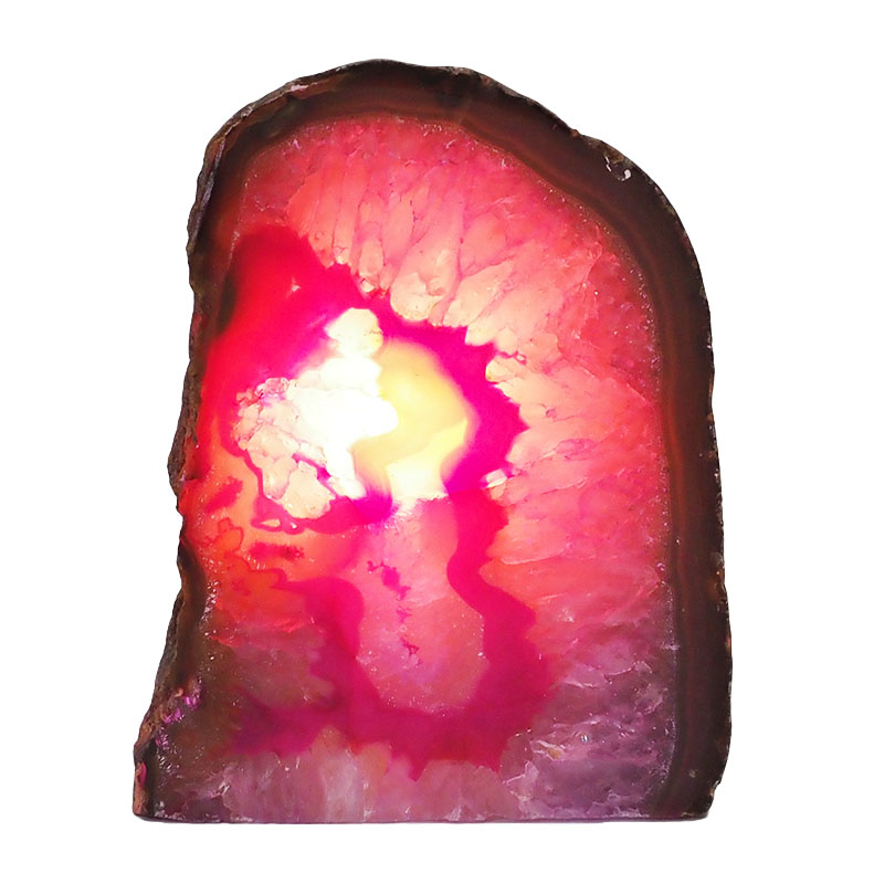2.03kg Agate Crystal Lamp N1602 4 Agate Crystal Lamp N1602 | Himalayan Salt Factory
