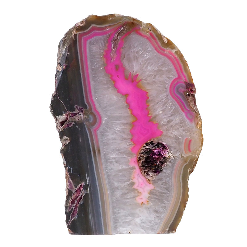 2.33kg Agate Crystal Lamp N1605 3 Agate Crystal Lamp N1605 | Himalayan Salt Factory