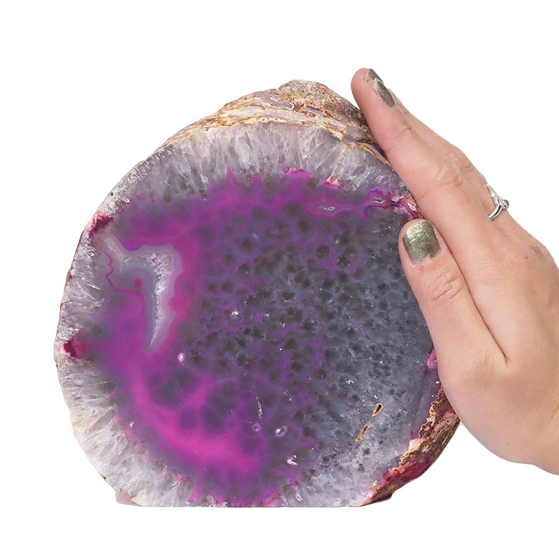 2.89kg Agate Crystal Lamp N1610 5 Agate Crystal Lamp N1610 | Himalayan Salt Factory