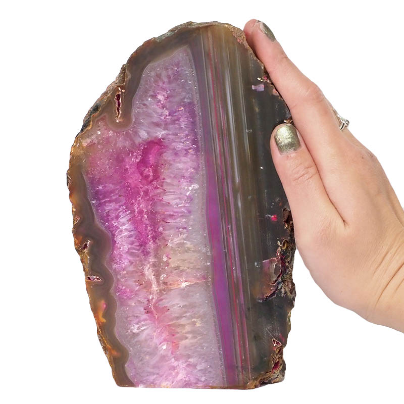 2.69kg Agate Crystal Lamp N1611 5 Agate Crystal Lamp N1611 | Himalayan Salt Factory