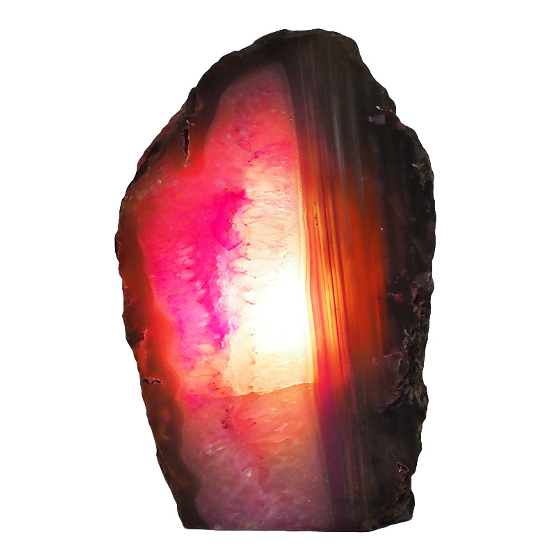 2.69kg Agate Crystal Lamp N1611 4 Agate Crystal Lamp N1611 | Himalayan Salt Factory