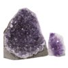 2.61kg Amethyst Crystal Geode Specimen Set 2 Pieces DN1364 2 Amethyst Crystal Geode Specimen Set DN1364 | Himalayan Salt Factory