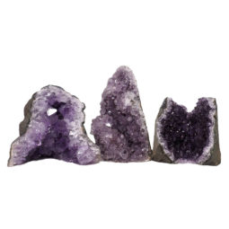 Amethyst Crystal Geode Specimen Set DN1366 | Himalayan Salt Factory