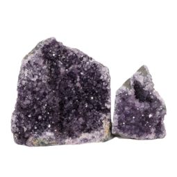 Amethyst Crystal Geode Specimen Set DN1369 | Himalayan Salt Factory
