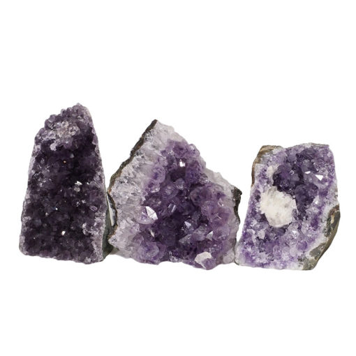 Amethyst Crystal Geode Specimen Set DN1379 | Himalayan Salt Factory