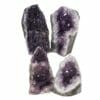 2.15kg Amethyst Crystal Geode Specimen Set 4 Pieces DN1389 2 Amethyst Crystal Geode Specimen Set DN1389 | Himalayan Salt Factory