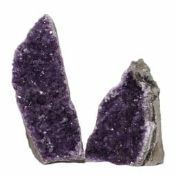 Amethyst Crystal Geode Specimen Set DN1398 | Himalayan Salt Factory