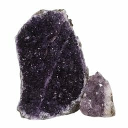 Amethyst Crystal Geode Specimen Set DN1399 | Himalayan Salt Factory