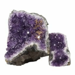 Amethyst Crystal Geode Specimen Set DN1400 | Himalayan Salt Factory