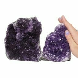 Amethyst Crystal Geode Specimen Set DN1401 | Himalayan Salt Factory