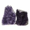 2.13kg Amethyst Crystal Geode Specimen Set 2 Pieces DN1403 1 Amethyst Crystal Geode Specimen Set DN1403 | Himalayan Salt Factory