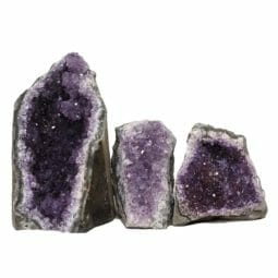 Amethyst Crystal Geode Specimen Set DN1406 | Himalayan Salt Factory