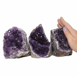 Amethyst Crystal Geode Specimen Set DN1407 | Himalayan Salt Factory