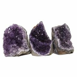 Amethyst Crystal Geode Specimen Set DN1407 | Himalayan Salt Factory