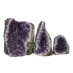 Amethyst Crystal Geode Specimen Set DN1408 | Himalayan Salt Factory