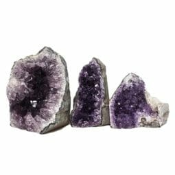 Amethyst Crystal Geode Specimen Set DN1409 | Himalayan Salt Factory