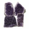 2.28kg Amethyst Crystal Geode Specimen Set 4 Pieces DN1427 1 Amethyst Crystal Geode Specimen Set DN1427 | Himalayan Salt Factory