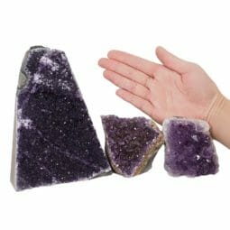 Amethyst Crystal Geode Specimen Set DN1428 | Himalayan Salt Factory