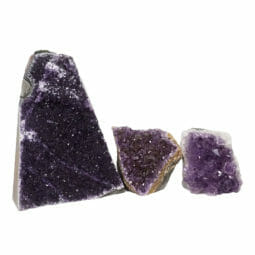 Amethyst Crystal Geode Specimen Set DN1428 | Himalayan Salt Factory