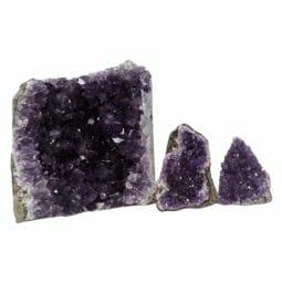 Amethyst Crystal Geode Specimen Set DN1432 | Himalayan Salt Factory