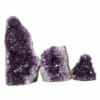 2.18kg Amethyst Crystal Geode Specimen Set 3 Pieces DN1436 1 Amethyst Crystal Geode Specimen Set DN1436 | Himalayan Salt Factory