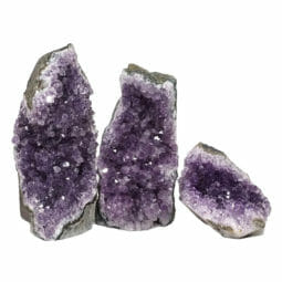 Amethyst Crystal Geode Specimen Set DN1445 | Himalayan Salt Factory