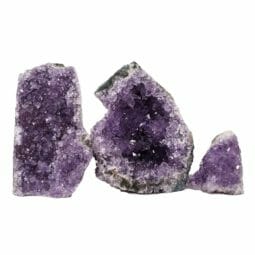 Amethyst Crystal Geode Specimen Set DN1446 | Himalayan Salt Factory