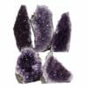 2.13kg Amethyst Crystal Geode Specimen Set 5 Pieces DN1447 2 Amethyst Crystal Geode Specimen Set DN1447 | Himalayan Salt Factory