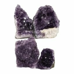 Amethyst Crystal Geode Specimen Set DN1448 | Himalayan Salt Factory