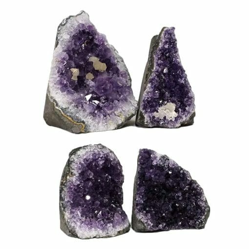 Amethyst Crystal Geode Specimen Set DN1452 | Himalayan Salt Factory