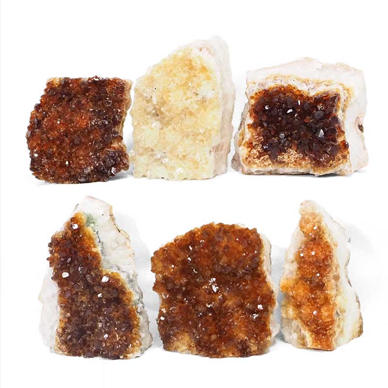1.96kg Citrine Mini Cluster Specimen Set 6 Pieces J1790 3 1.96kg Citrine Mini Cluster Specimen Set 6 Pieces J1790 | Himalayan Salt Factory