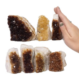 Citrine Mini Cluster Specimen Set N1549 | Himalayan Salt Factory