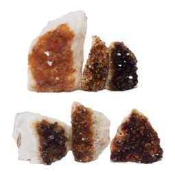 Citrine Mini Cluster Specimen Set N1563 | Himalayan Salt Factory
