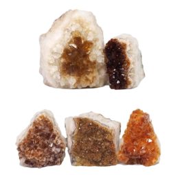 Citrine Mini Cluster Specimen Set N1577 | Himalayan Salt Factory