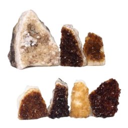 Citrine Mini Cluster Specimen Set N1583 | Himalayan Salt Factory