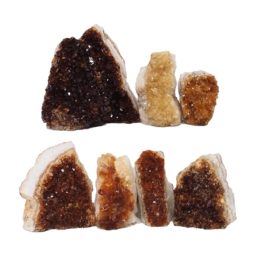 Citrine Mini Cluster Specimen Set N1586 | Himalayan Salt Factory