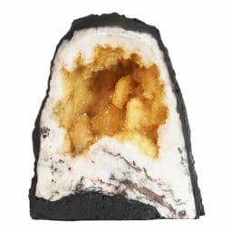 Natural Citrine Geode - A Grade DS1700 | Himalayan Salt Factory