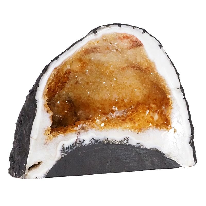 3.56kg Natural Citrine Geode - A Grade DS1701 3 Natural Citrine Geode - A Grade DS1701 | Himalayan Salt Factory