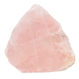1.25kg Natural Rose Quartz Polished Slab Plate S1055 | Himalayan Salt Factory