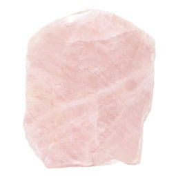 Natural Rose Quartz Polished Slab Plate S1058 | Himalayan Salt Factory