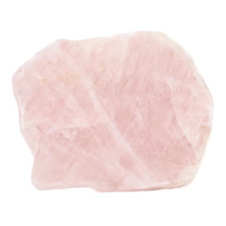 Natural Rose Quartz Polished Slab Plate S1058 | Himalayan Salt Factory