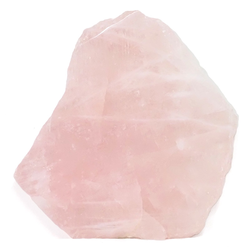 1.35kg Natural Rose Quartz Polished Slab Plate S1061 3 Natural Rose Quartz Polished Slab Plate S1061 | Himalayan Salt Factory