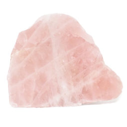 Natural Rose Quartz Polished Slab Plate S1063 | Himalayan Salt Factory