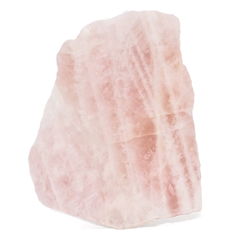 1.16kg Natural Rose Quartz Polished Slab Plate S1066 5 Natural Rose Quartz Polished Slab Plate S1066 | Himalayan Salt Factory