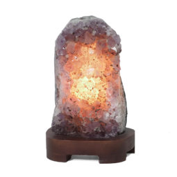 2.36kg Amethyst Crystal Lamp DK390 | Himalayan Salt Factory